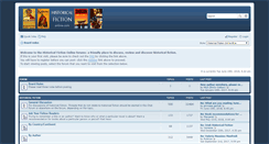 Desktop Screenshot of historicalfictiononline.com